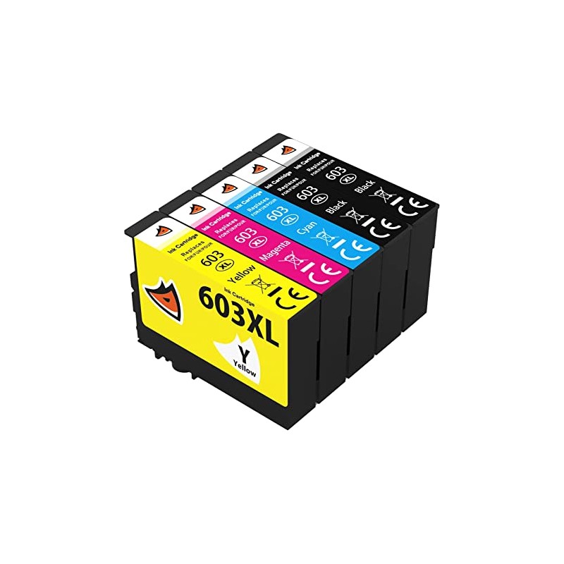 Cartouches EPSON compatibles 603 XL (étoile de mer) 10 cartouches XL