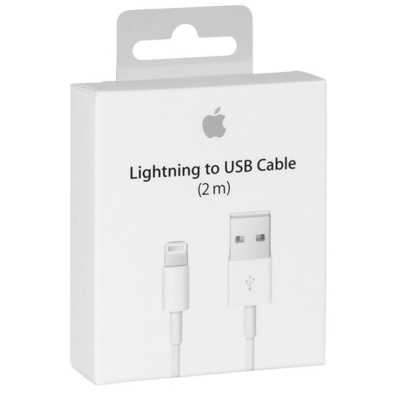 Câble 2 m Apple USB lightning MD819ZM/A A1510 Neuf